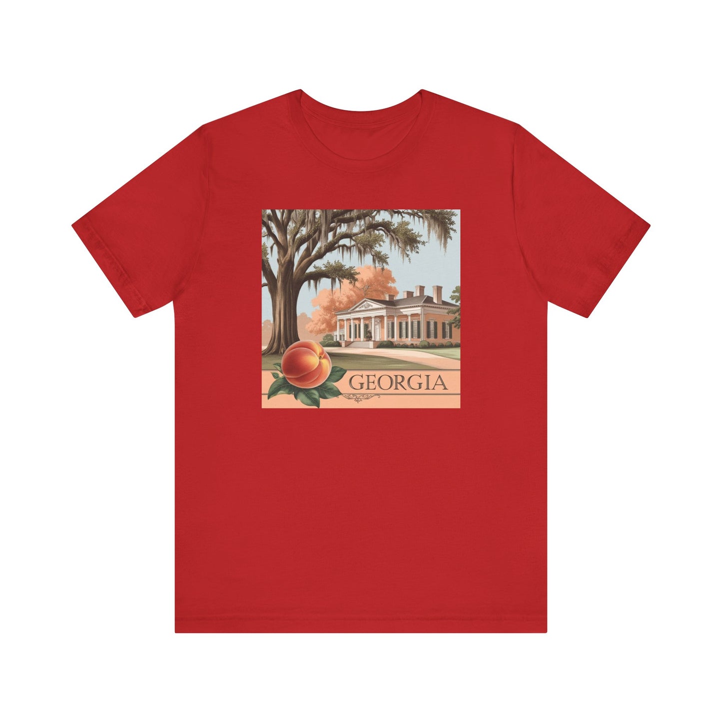 Georgia Peach Vintage Tee