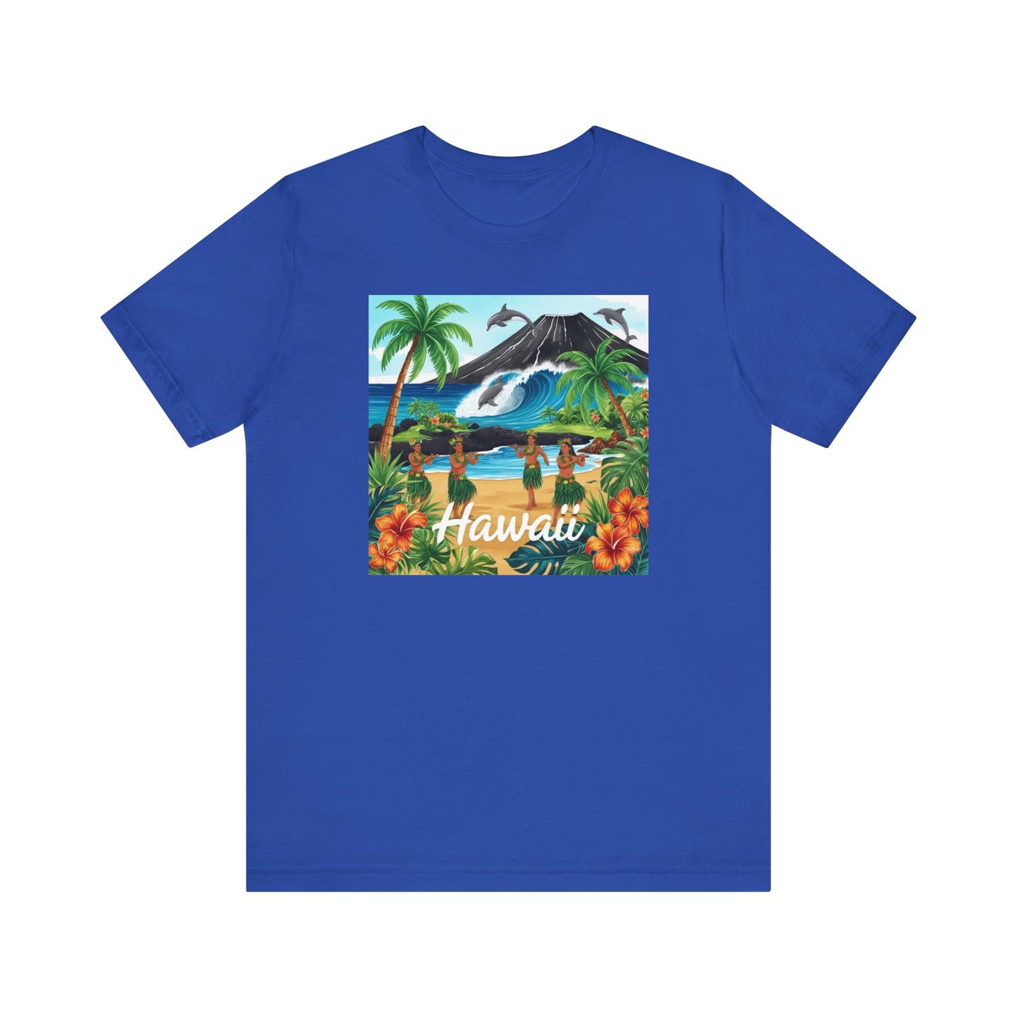 Hawaii Beach Vibes Unisex T-Shirt - Tropical Island Graphic Tee