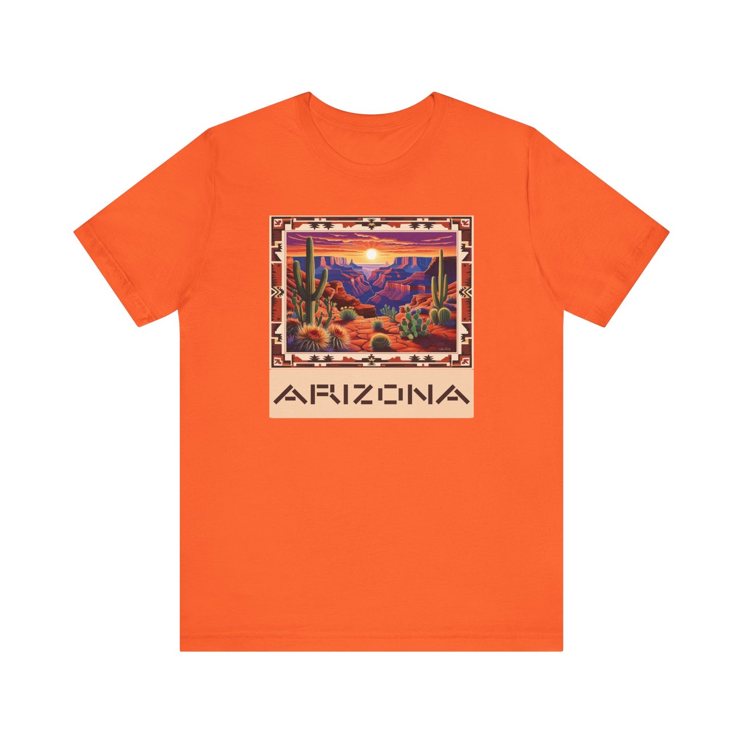 Arizona Nature Unisex Tee - Breathable and Comfortable Lightweight Cotton Shirt