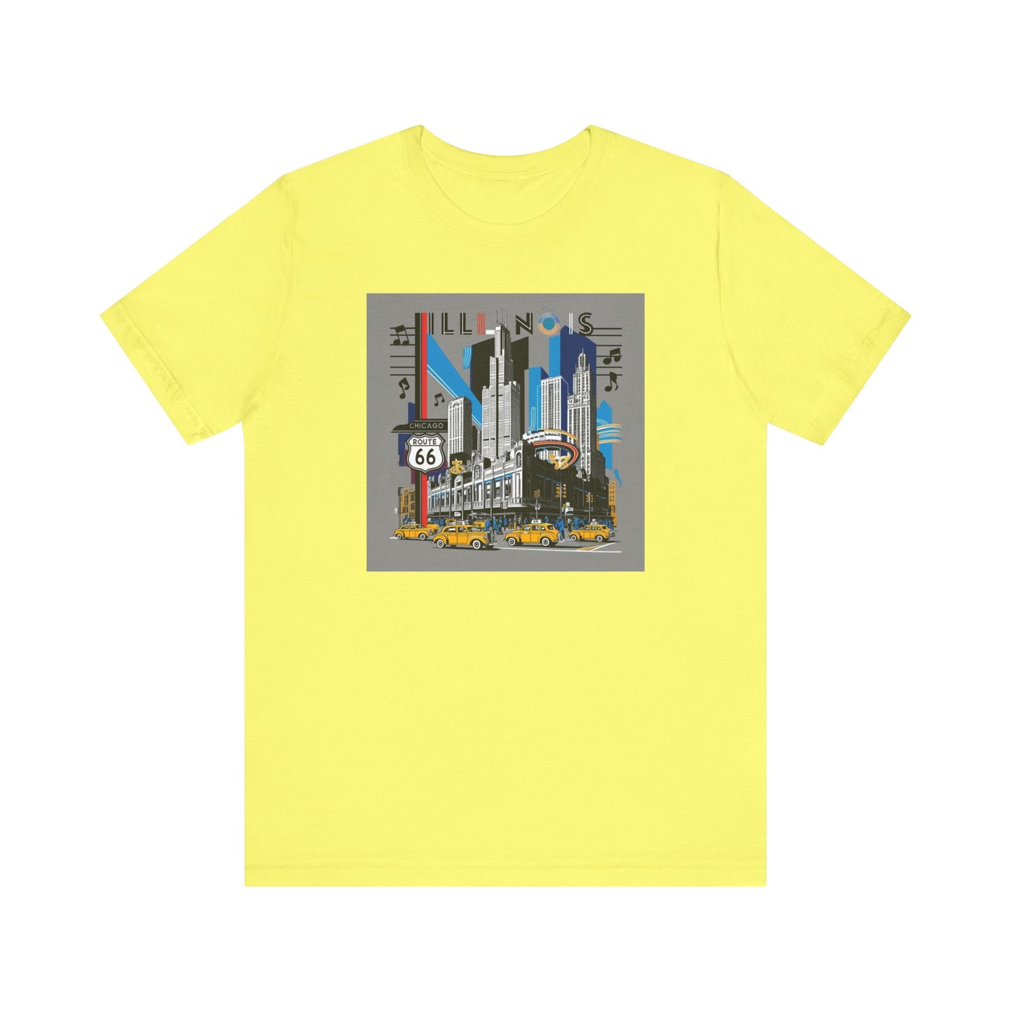 Illinois Vintage Graphic Short Sleeve T-Shirt