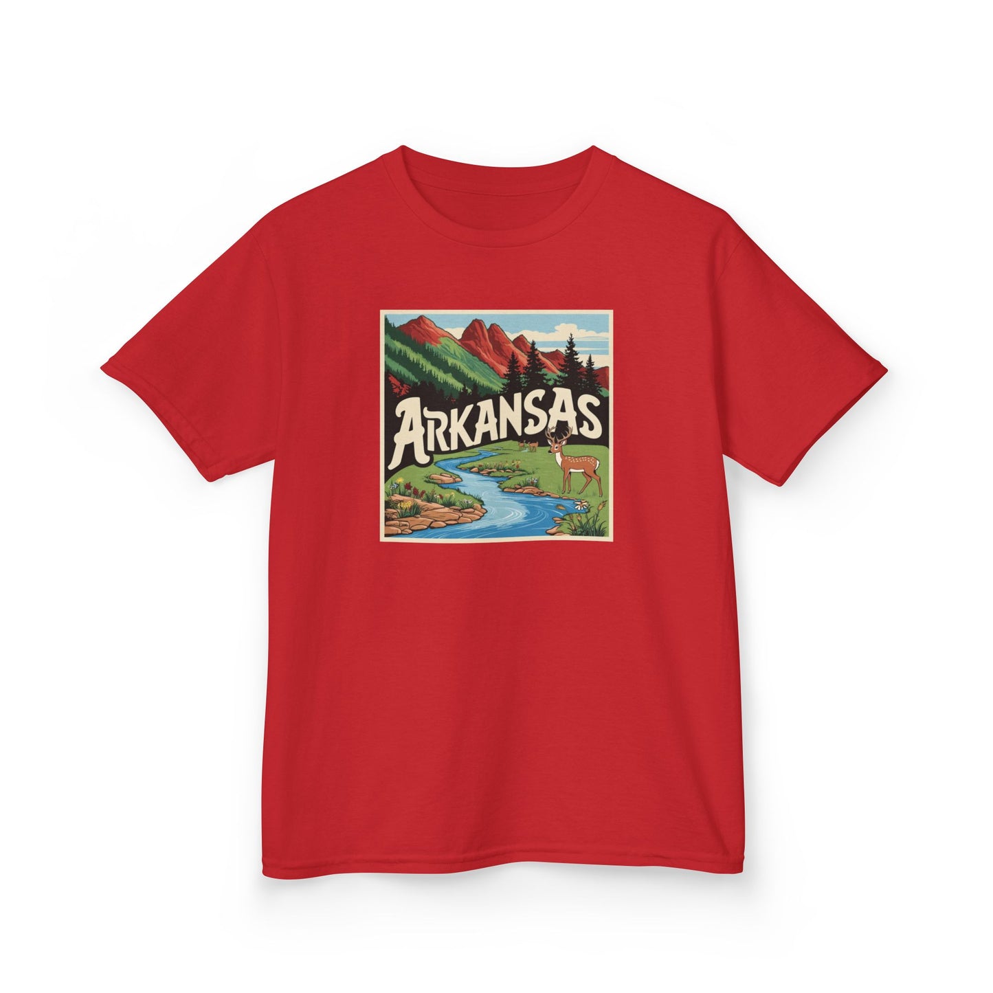 Kids Arkansas Nature Tee - Adventure & Discovery T-Shirt