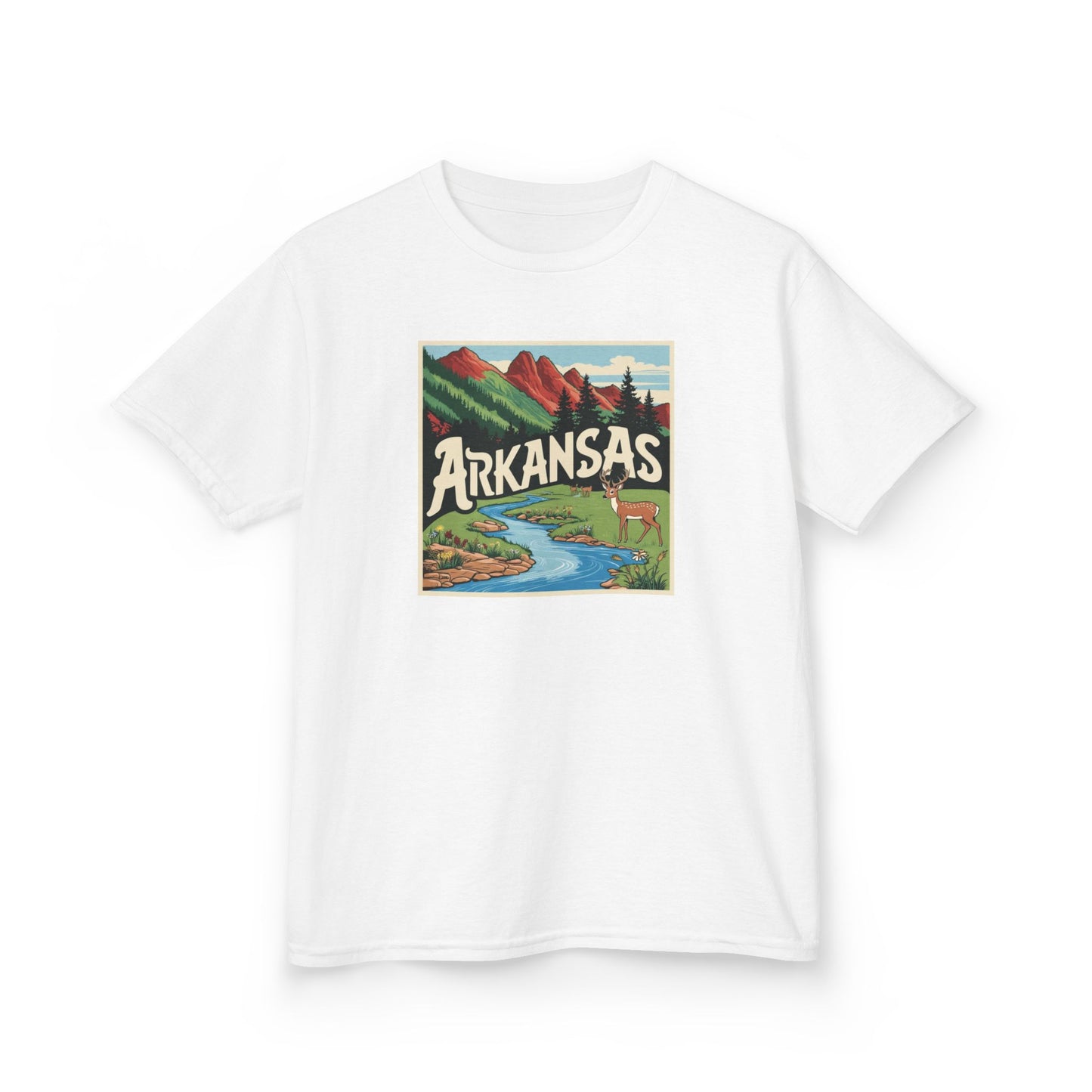 Kids Arkansas Nature Tee - Adventure & Discovery T-Shirt