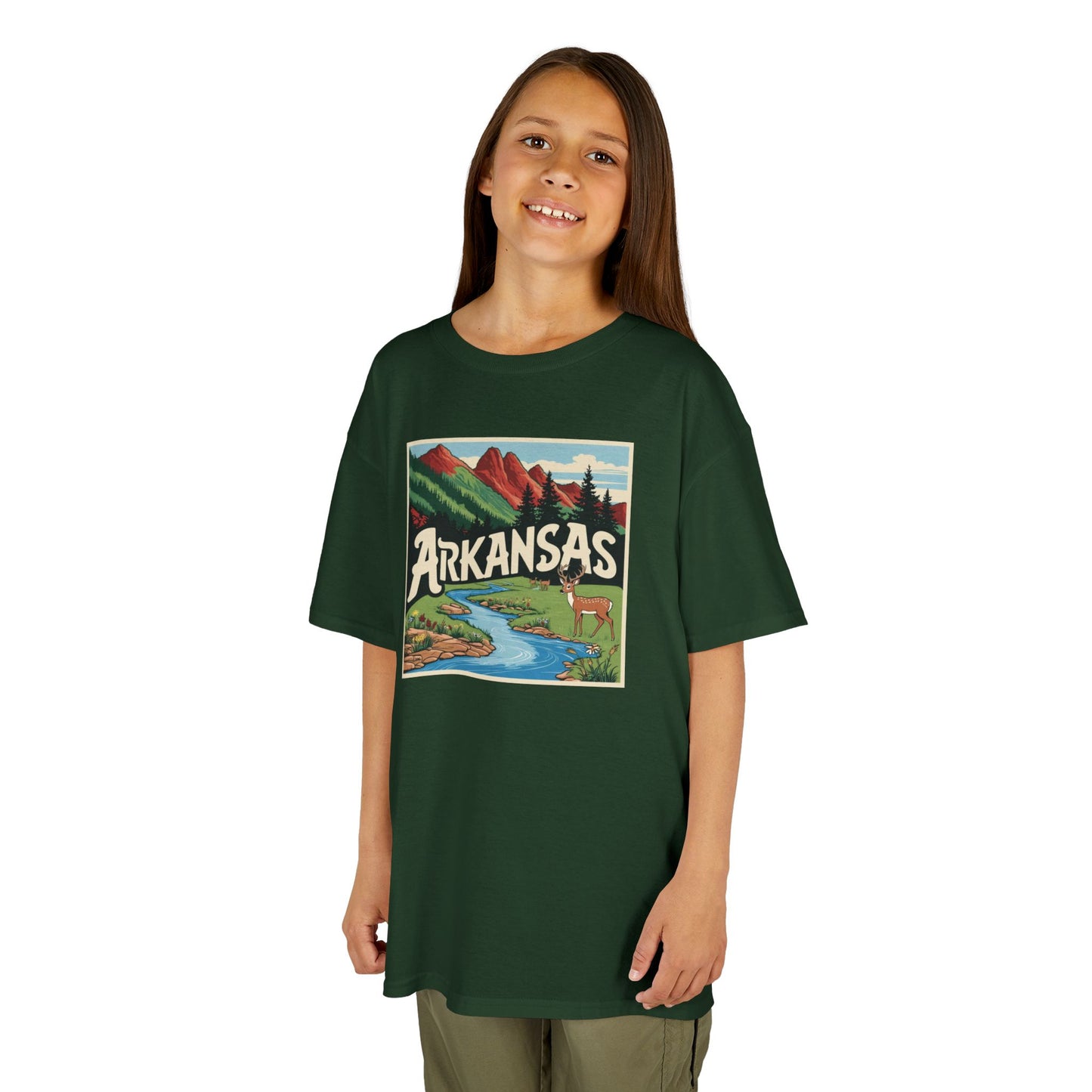 Kids Arkansas Nature Tee - Adventure & Discovery T-Shirt