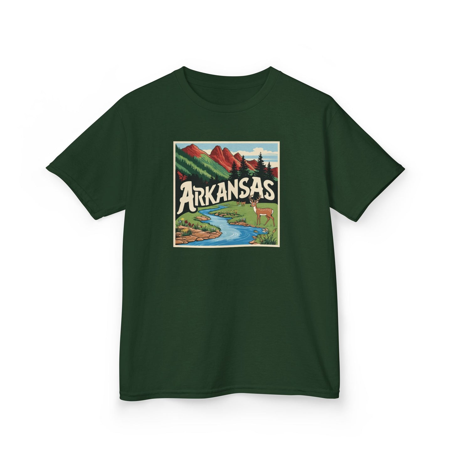 Kids Arkansas Nature Tee - Adventure & Discovery T-Shirt