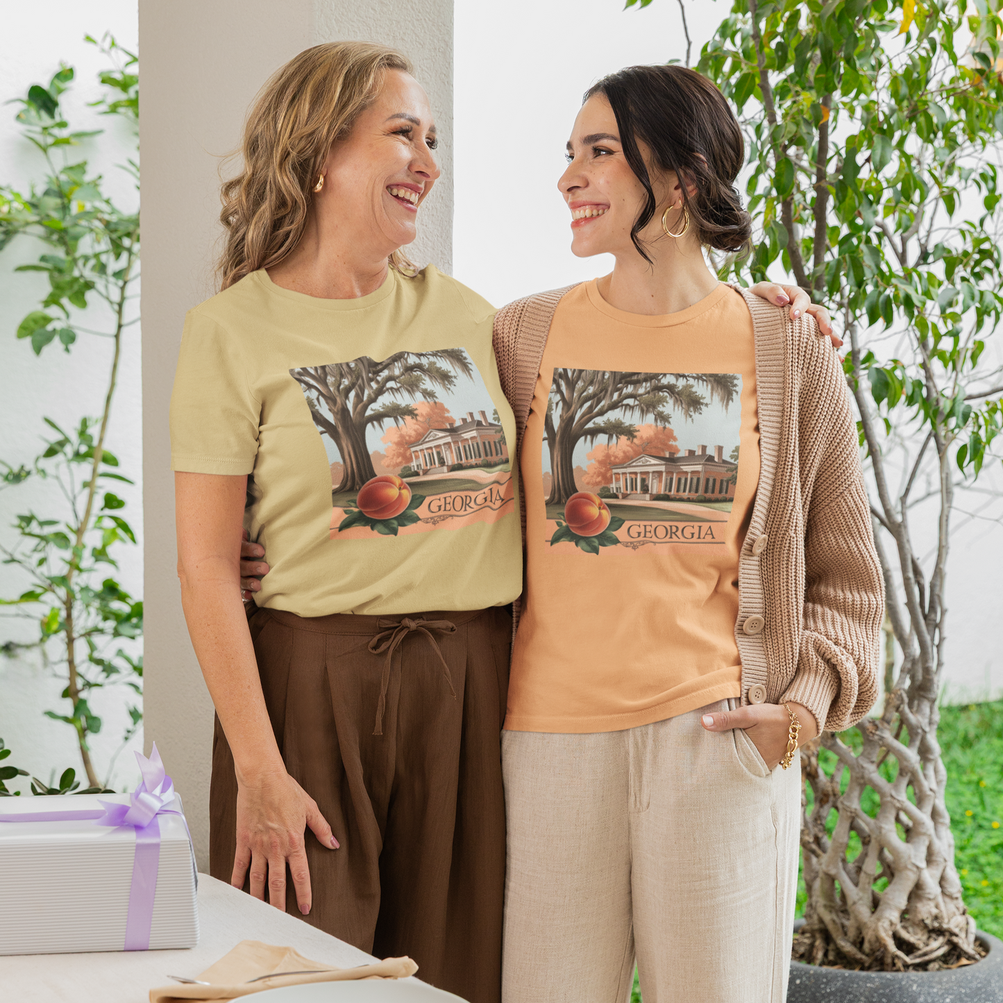 Georgia Peach Vintage Tee
