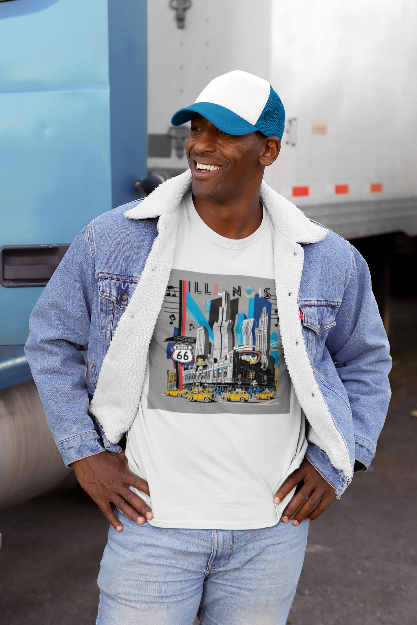 Illinois Vintage Graphic Short Sleeve T-Shirt