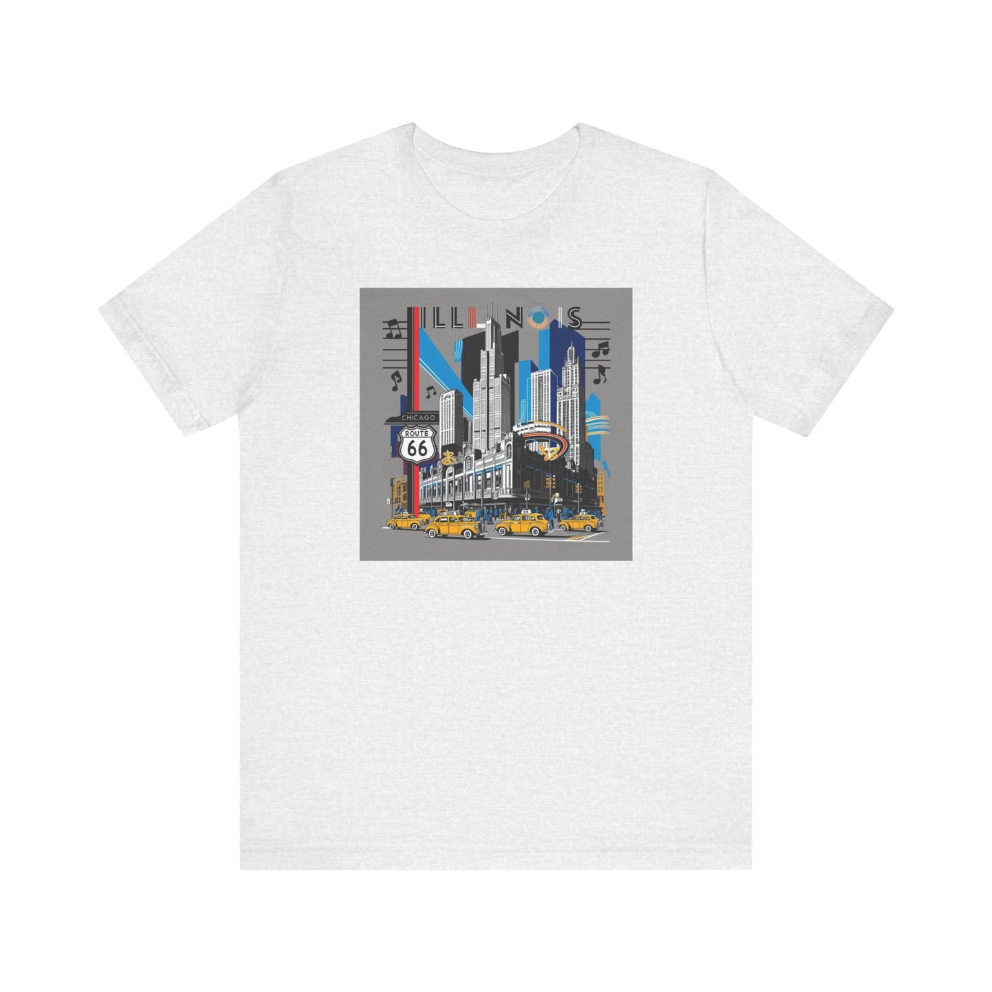 Illinois Vintage Graphic Short Sleeve T-Shirt
