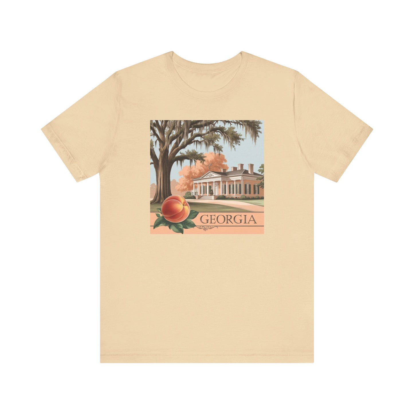 Georgia Peach Vintage Tee