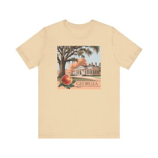 Georgia Peach Vintage Tee