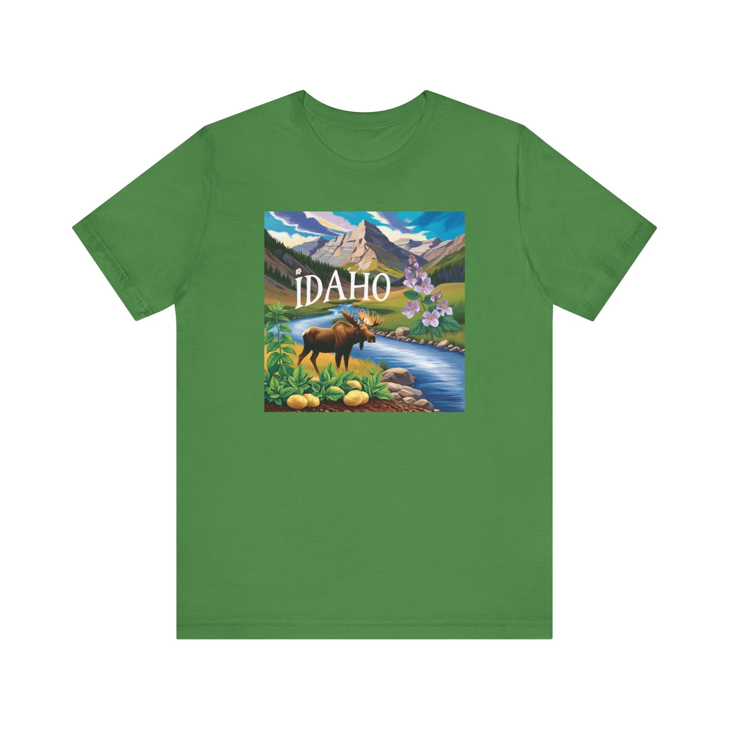 Idaho Nature Graphic Unisex Jersey Short Sleeve T-Shirt