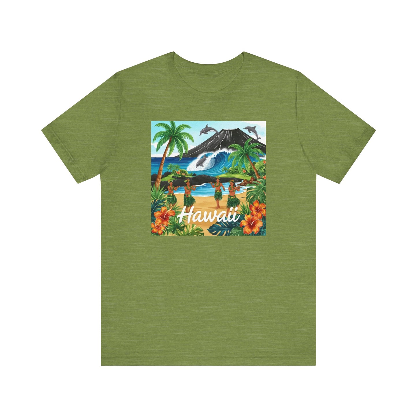 Hawaii Beach Vibes Unisex T-Shirt - Tropical Island Graphic Tee