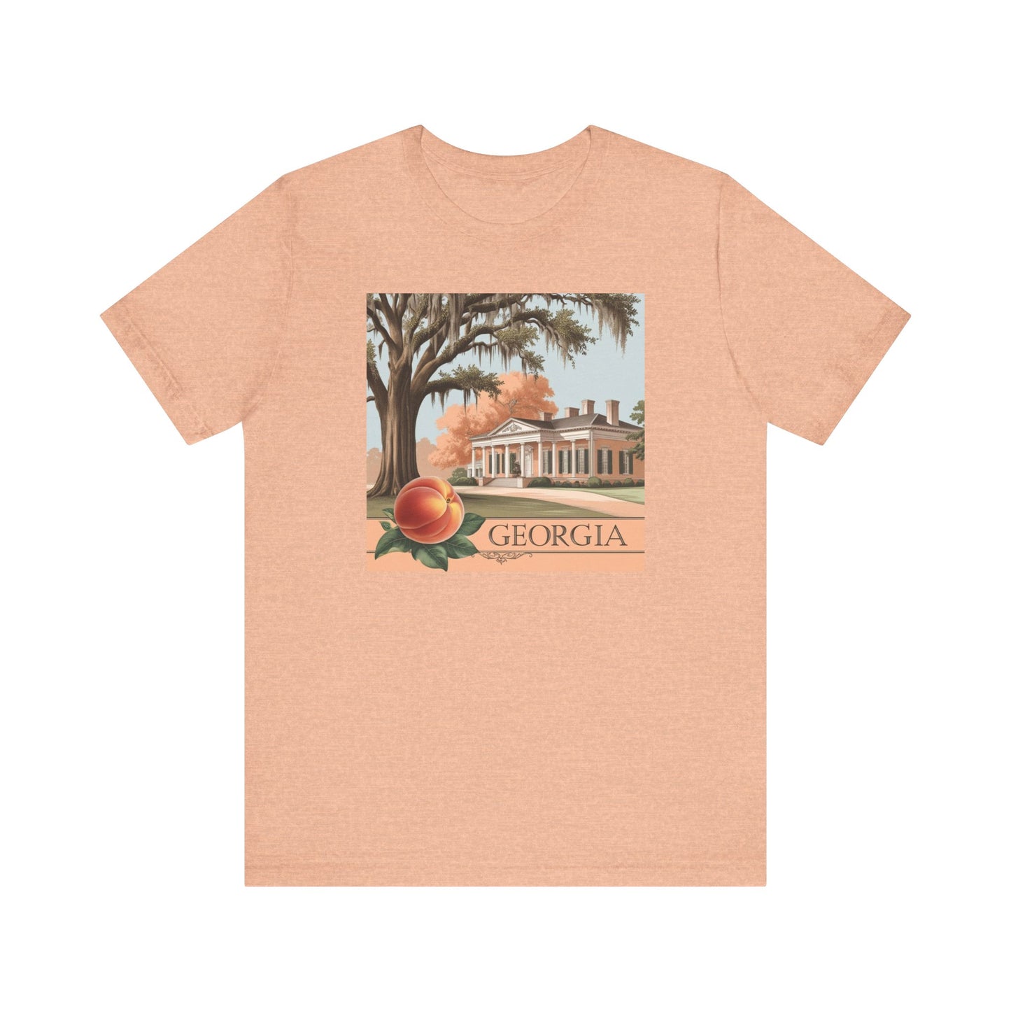 Georgia Peach Vintage Tee