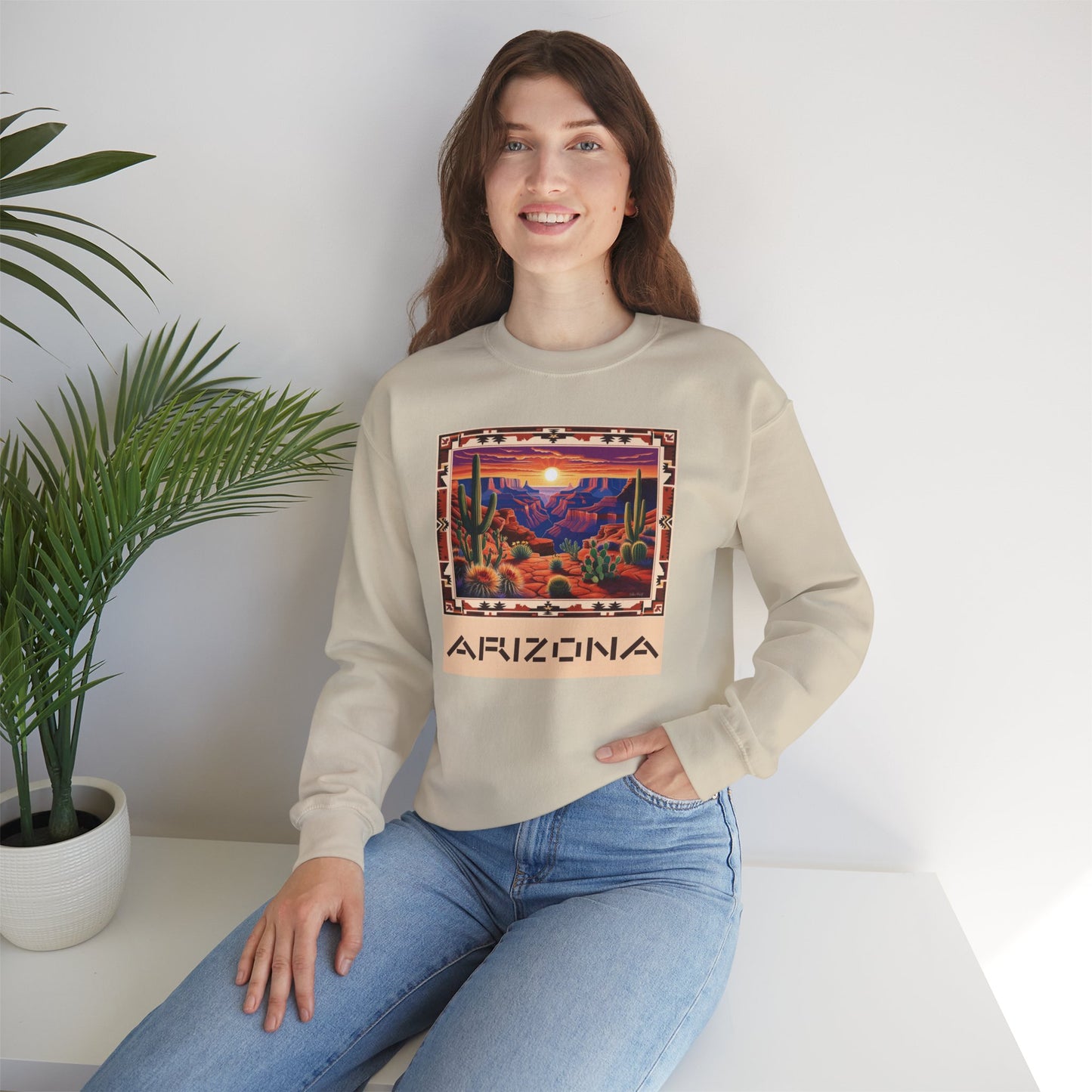 Arizona Unisex Heavy Blend™ Crewneck Sweatshirt