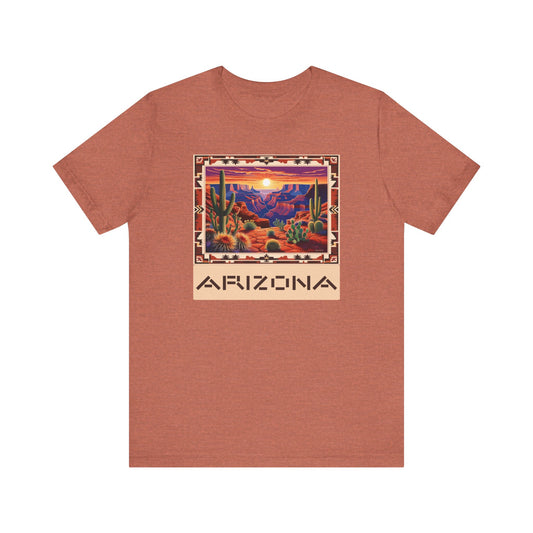 Arizona Nature Unisex Tee - Breathable and Comfortable Lightweight Cotton Shirt