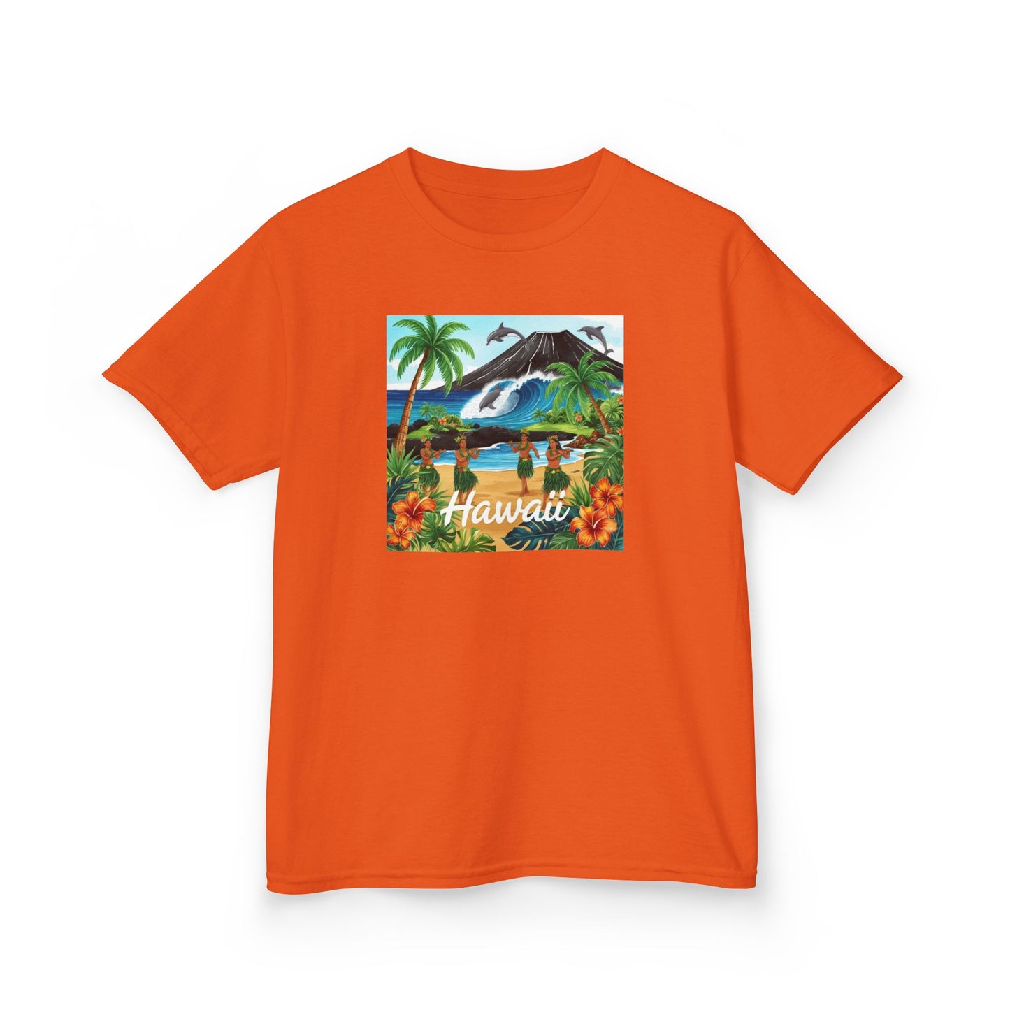 Hawaii Graphic Kids Tee | Tropical Beach Vibes