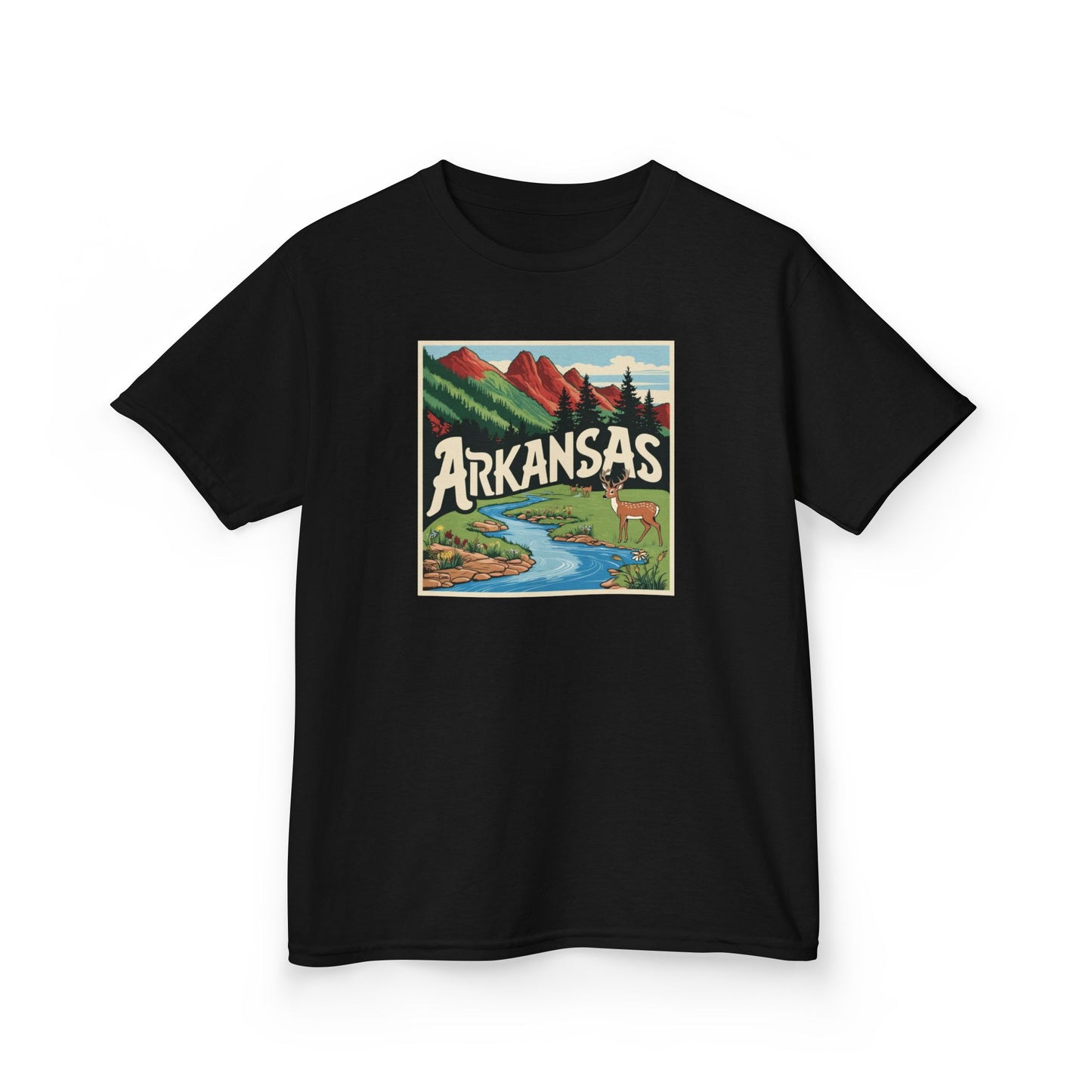 Kids Arkansas Nature Tee - Adventure & Discovery T-Shirt