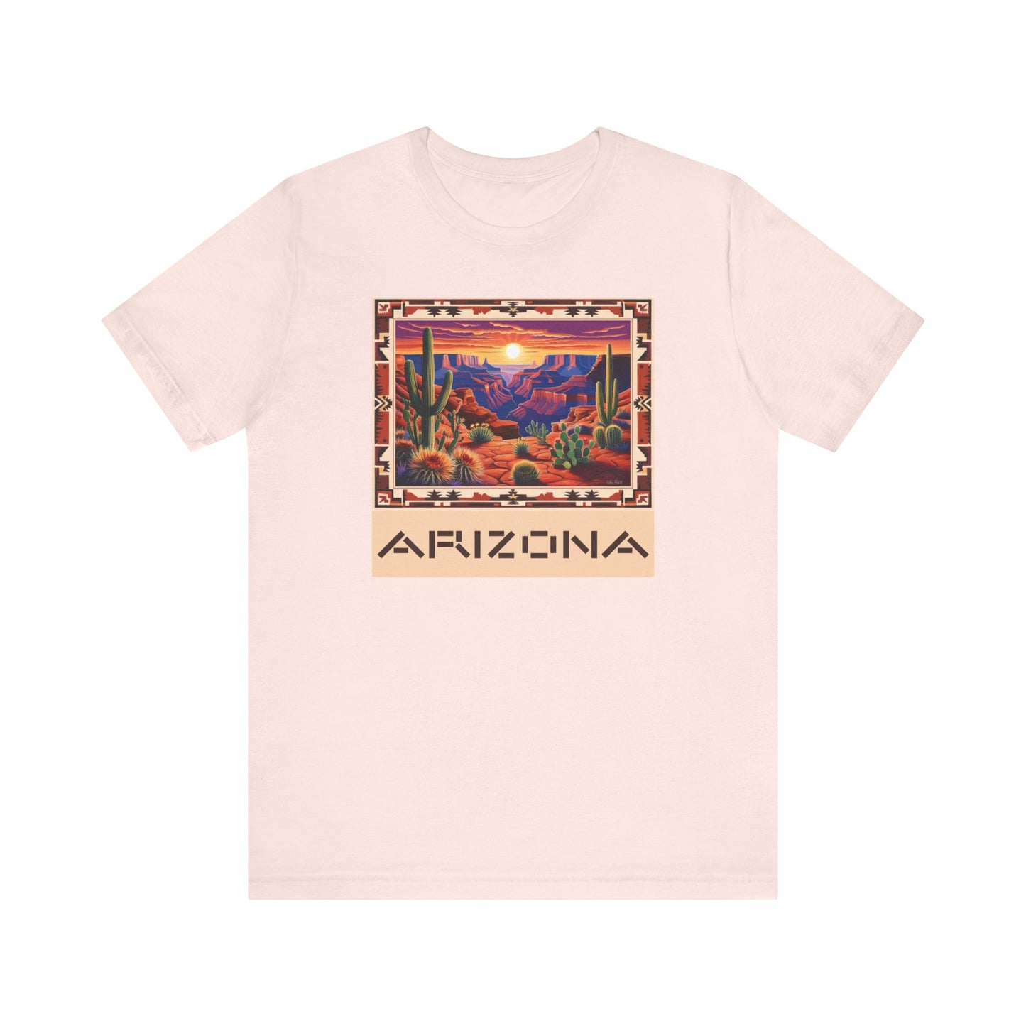 Arizona Nature Unisex Tee - Breathable and Comfortable Lightweight Cotton Shirt