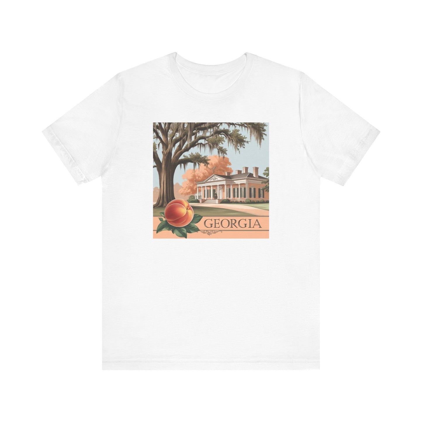 Georgia Peach Vintage Tee