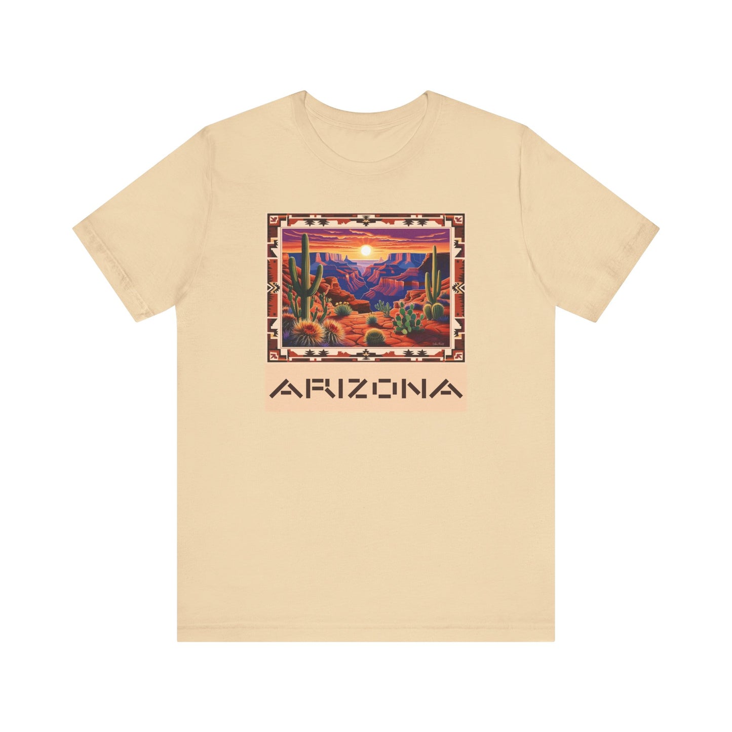 Arizona Nature Unisex Tee - Breathable and Comfortable Lightweight Cotton Shirt