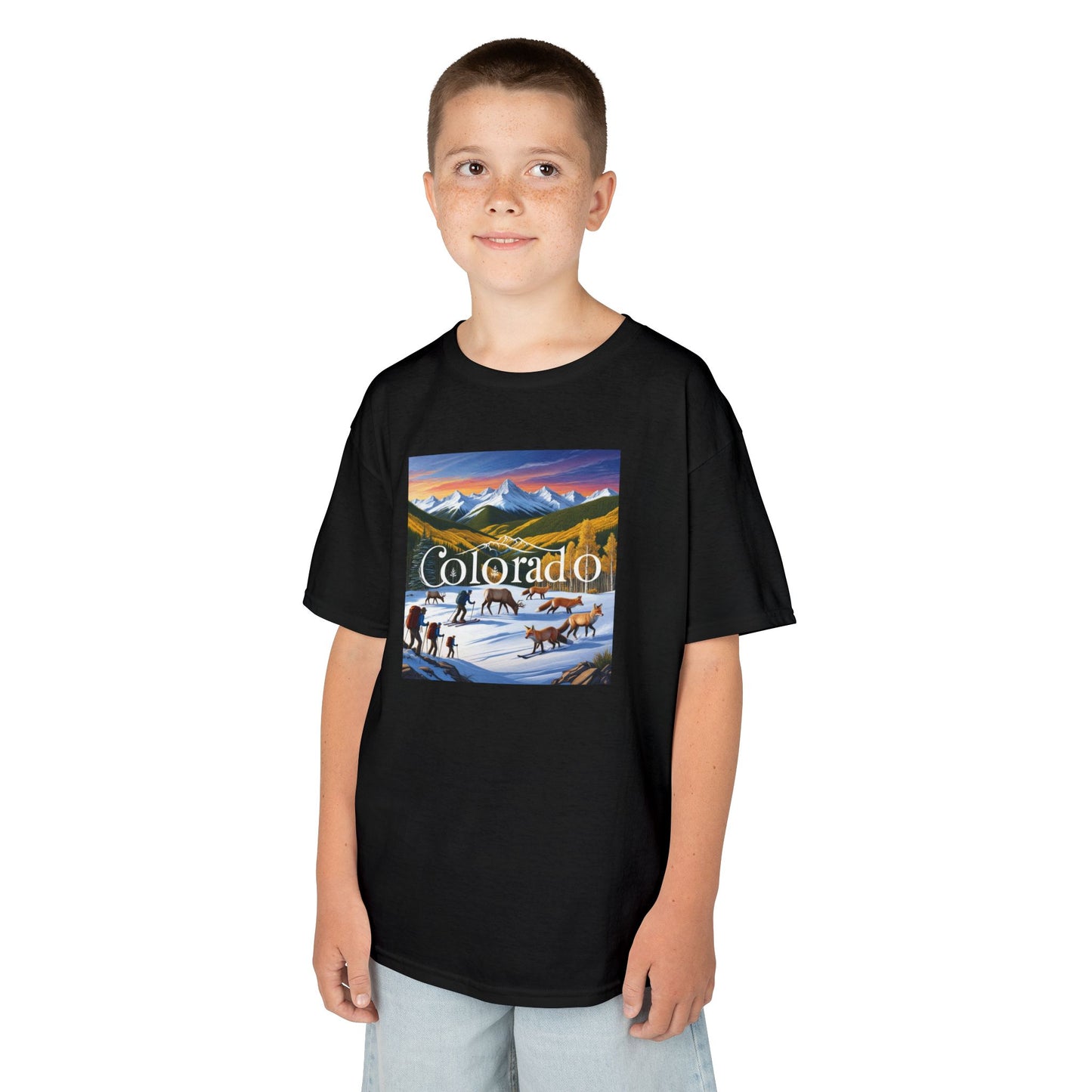 Colorado Adventure Kids Tee - Explore the Mountains in Style