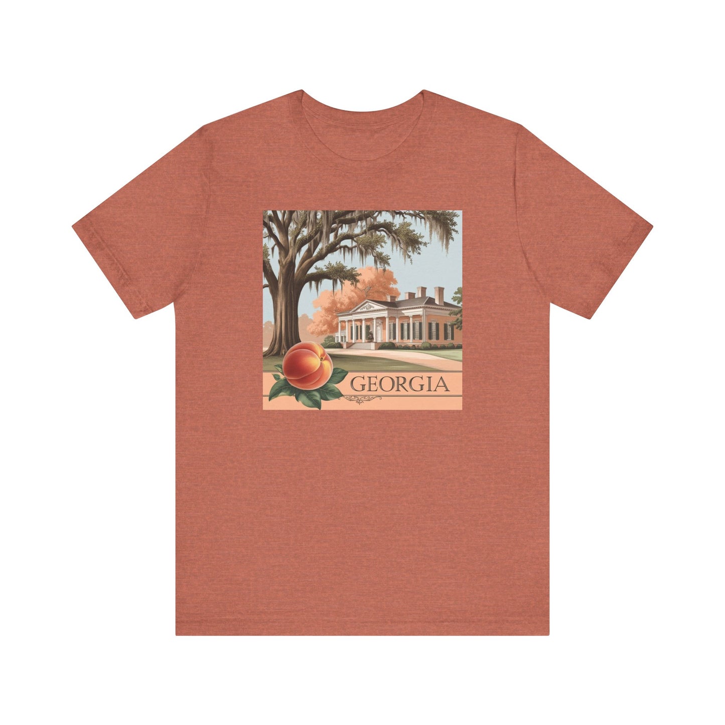 Georgia Peach Vintage Tee
